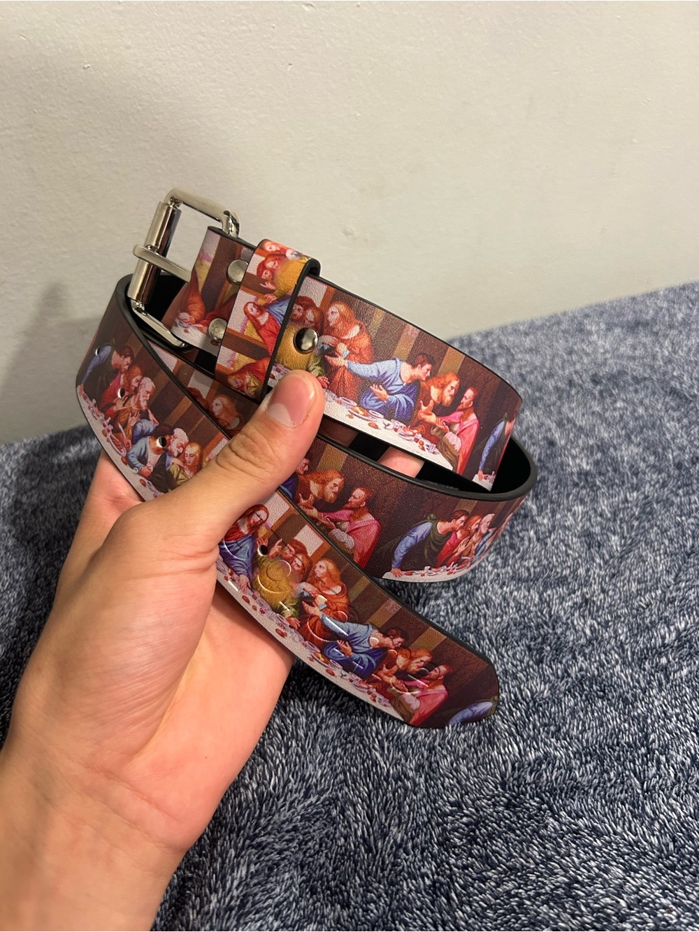Supreme last supper belt